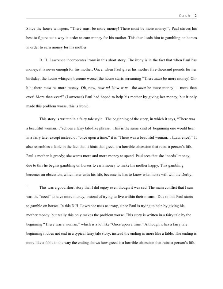 Short story the rocking horse winner essay the rocking horse winner analysis pdf